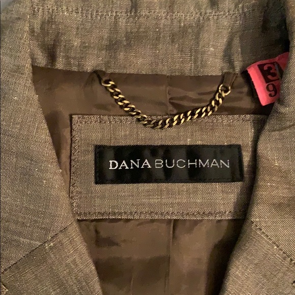 Dana Buchman Linen & Wool Fully Lined Blazer - Picture 2 of 5